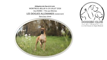 R&eacute;gionale d'&eacute;levage de dogues allemands