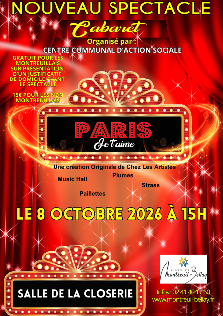 Cabaret - Paris Je t'aime