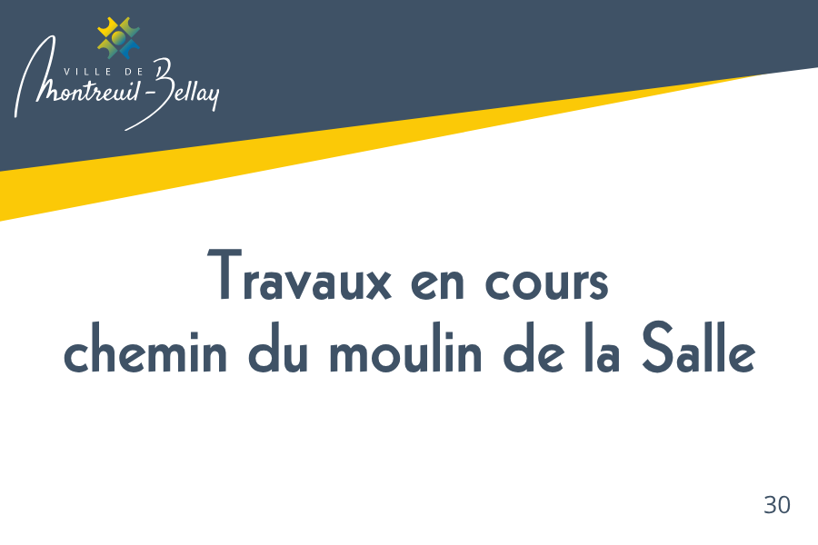 Travaux en cours