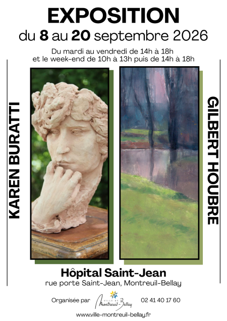 Saison d'expositions de la ville - Karen Buratti x Gilbert Houbre