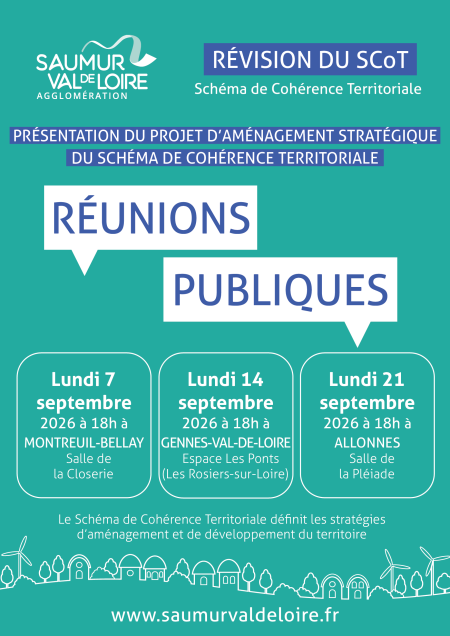R&eacute;vision du Sch&eacute;ma de Coh&eacute;rence Territoriale : des r&eacute;unions publiques pour s&rsquo;informer et contribuer