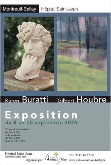 Saison d'exposition de la ville - Karen Buratti x Gilbert Houbre